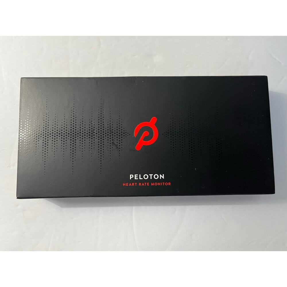 Peloton Heart Rate Monitor Chest Strap Bluetooth ANT+ Open Box Black